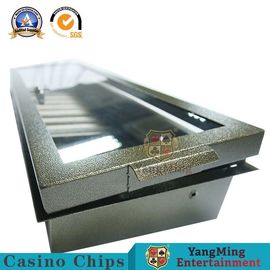comprar tabla Chip Tray del póker de 680*210m m 1 cerradura 14g Chips Case de juego de mezcla Fabricación en línea