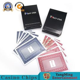 comprar Texas Hold a prueba de agua ellos color azul rojo de la cubierta de los naipes 88*63m m del póker Fabricación en línea