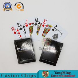 comprar Tarjetas de juego plásticas de Texas Poker Club Playing Cards/de la tabla de la ampliación de foto de la prenda impermeable Fabricación en línea