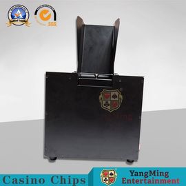 comprar Trituradora eficiente de la tarjeta del casino del juego de los accesorios del metal del póker de la tarjeta del cortador del color automático inteligente completo dedicado del negro Fabricación en línea