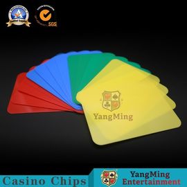 comprar Tarjeta de juego de juego modificada para requisitos particulares plástica de tabla del bacará de 4 del color del casino accesorios el 100% del juego Fabricación en línea
