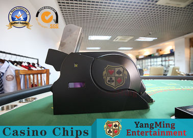 comprar Zapato automático europeo del distribuidor autorizado del póker para los juegos de tabla de juego del bacará doble Fabricación en línea