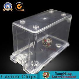 comprar El póker de la manija del metal carda el tenedor del descarte de la seguridad del portador para los juegos del bacará Fabricación en línea