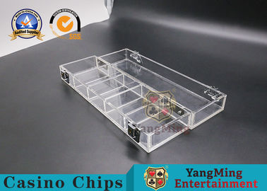 comprar Póker de juego Chips Box Anti - Chips Double Lock Chip Carrier falsificado Fabricación en línea