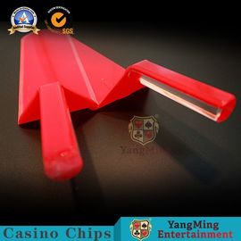 comprar Paleta clásica del naipe del póker del color rojo de los accesorios del juego del casino para la tabla de juego Fabricación en línea