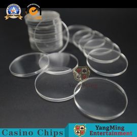 comprar El acrílico dedicado del club del casino de juego salta microprocesadores redondos del diámetro del separador 40m m Fabricación en línea