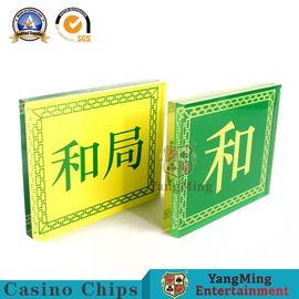 comprar club de acrílico transparente de encargo del póker del botón del distribuidor autorizado del LAZO de los accesorios del juego del casino 90g Fabricación en línea