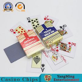 comprar Tejas los sostiene los juegos de mesa polacos embotados de las tarjetas convencionales del póker del PVC del juego de naipes del casino Fabricación en línea