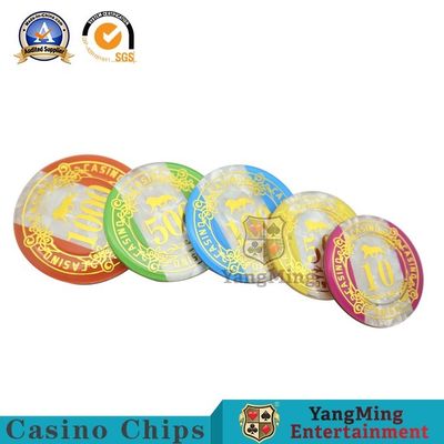 comprar 760 PC Texas Hold ellos punto antifalsificación de la fábrica de Clay Poker Fancy Chip Set del ABS de Chip Currency American de la base del juego Fabricación en línea
