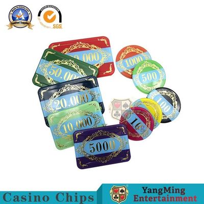 comprar 760 PC Texas Black Jack Bronzing Plastic Chips Two-Layer Acrylic Anti-Counterfeiting Chip fijaron la ayuda del punto modificada para requisitos particulares Fabricación en línea