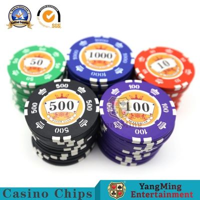 comprar Póker Clay Chips Customizable Logo de la base de hierro de Estados Unidos Fabricación en línea