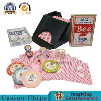 comprar Texas Hold plástico negro ellos 1 distribuidor autorizado Niu Niu Taiwan Table Game de la tarjeta de la cubierta Fabricación en línea