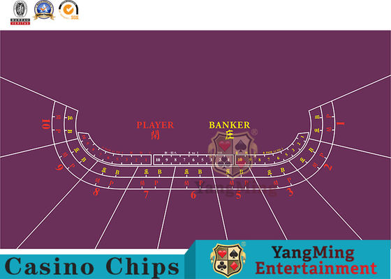 comprar bacará 9-Person y Texas Hold ellos fabricante impermeable de impresión estándar Customization del mantel del juego de póker del color Fabricación en línea