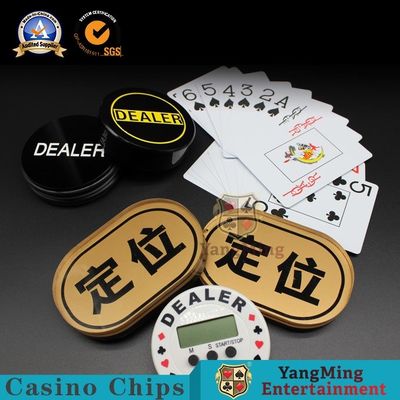 comprar Los accesorios de acrílico del juego del casino que colocaban el doble de la placa echaron a un lado Fabricación en línea