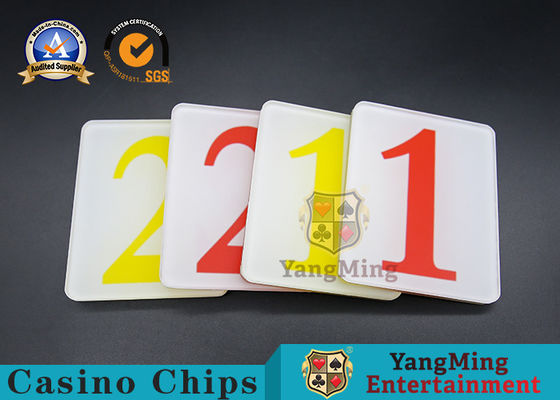comprar los accesorios del juego del casino del grueso de 8m m numeran la tapadera de 1,2 combinaciones Fabricación en línea