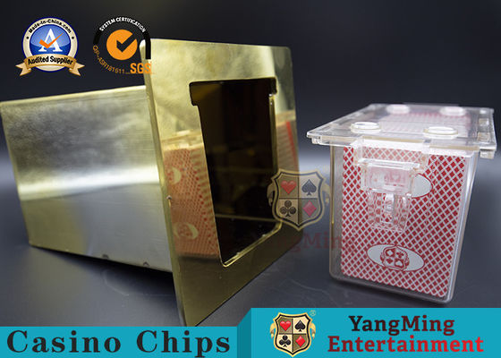 comprar la caja de naipe 1kg electrochapó el acero inoxidable de oro del titanio Fabricación en línea