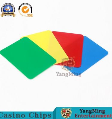 comprar Cuadro plástico 90x65m m del póker del pedazo de la tarjeta del Pvc de la prenda impermeable del color de punto Fabricación en línea