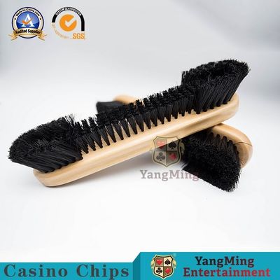 comprar Cepillo de Dragon Tiger Texas Holdem Poker Table Cleaning del bacará Fabricación en línea