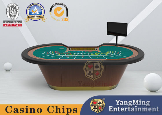 comprar mesa de juegos clásica del póker del bacará 8Person con el tablero incombustible de la alta fibra Fabricación en línea
