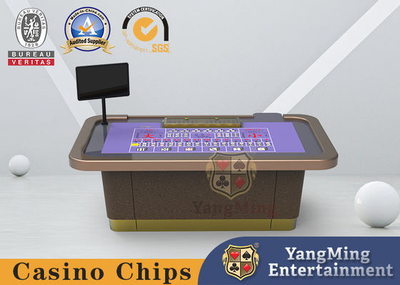 comprar La PU cubre sic al profesional de club con cuero de BO Chips Chess Game Table For VIP Fabricación en línea