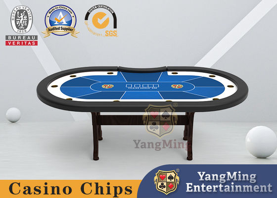 comprar Texas Hold ellos la mesa de juegos de madera sólida H del ajedrez del póker del club formó el pie Fabricación en línea