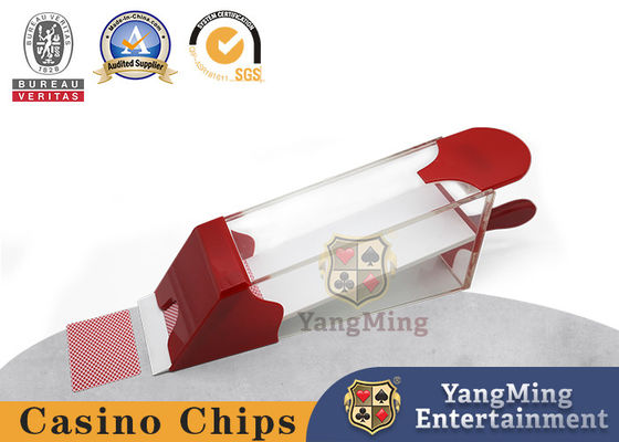 comprar 8 sistemas de botas translúcidas de la autorización del top de Texas Table Thick Acrylic Table del casino de los dispositivos de la autorización tres colores opcionales Fabricación en línea