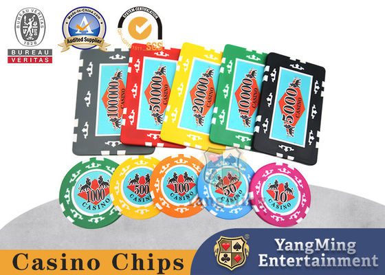 comprar Chipset helado falsificado anti del póker del casino del gran apostador de la etiqueta engomada del SGS Fabricación en línea
