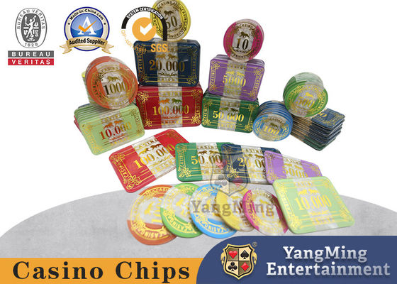 comprar Veintiuna Chip With High Security del juego 760pcs 10g de Holdem Fabricación en línea