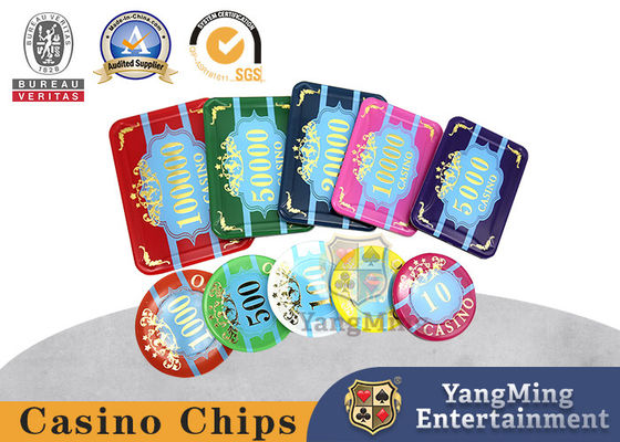 comprar Chipset anti de Texas Holdem Acrylic Casino Poker de la falsificación Fabricación en línea