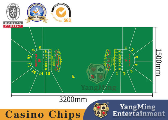 comprar Mantel de la cubierta de tabla del póker del fieltro del bacará de los jugadores del SGS 15 Fabricación en línea