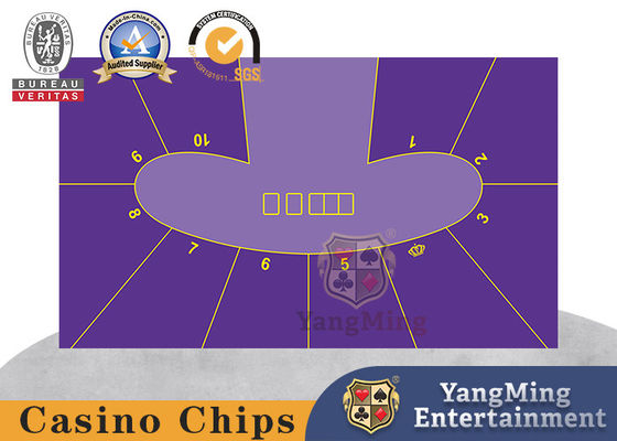 comprar Disposición de la tabla del casino del póker de Texas Holdem de la persona de Pea Shape Two Color 10 Fabricación en línea