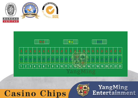 comprar El casino impermeable rectangular del tamaño mordido 23 sentía las cubiertas de tabla Fabricación en línea