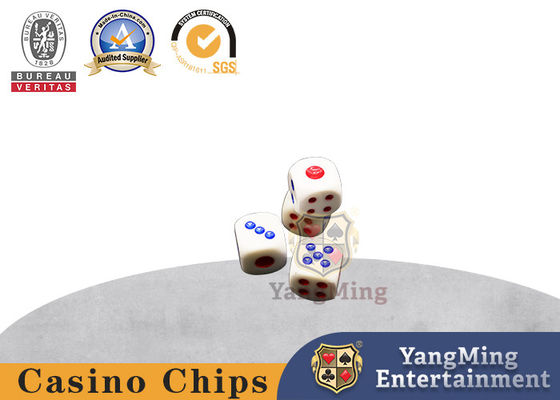 comprar Los juegos de juego 6 echaron a un lado los dados opacos del juego, dados estándar de 16m m Fabricación en línea