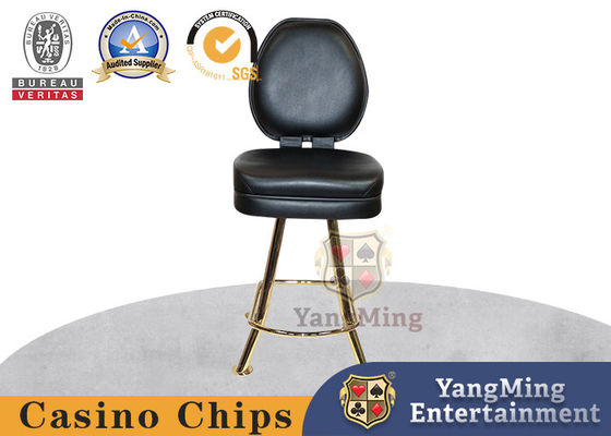 comprar Sillas de acero inoxidables amarillas del juego del casino de la veintiuna del titanio Fabricación en línea