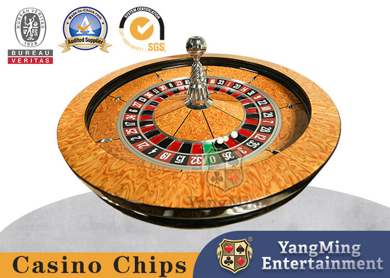 comprar Rueda de ruleta de juego superficial brillante de madera sólida de 32 pulgadas Fabricación en línea