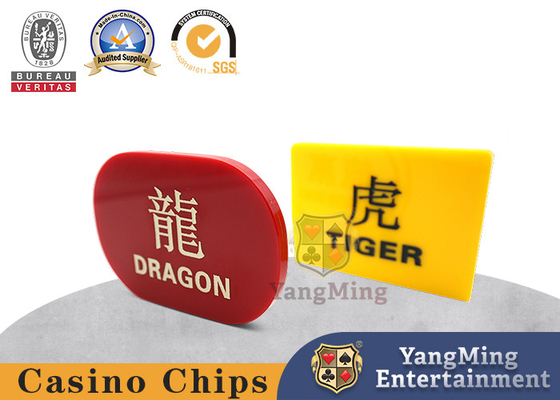 comprar Certificación de encargo de la BV del marcador de la veintiuna de la tabla de Mini Acrylic Carving Baccarat Poker Fabricación en línea