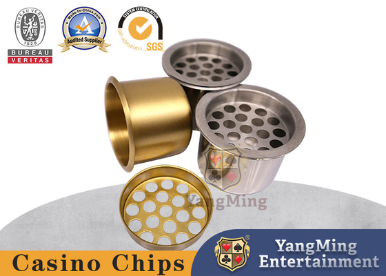 comprar Soporte de vaso enorme de aluminio dedicado de juego de la tabla del póker de la tabla solo Fabricación en línea