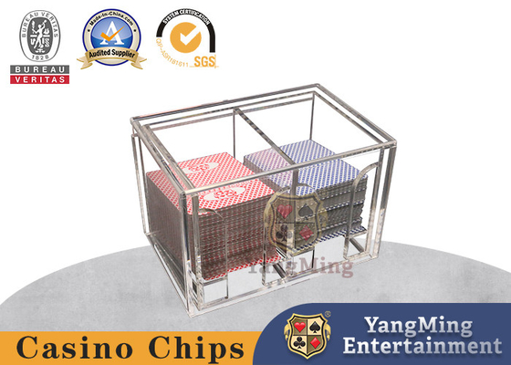 comprar 8 juegos de acrílico de Chip Rack Holder For Baccarat del póker de las cubiertas Fabricación en línea