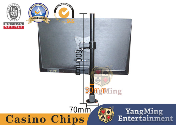 Cuadro de pantalla giratorio ajustable negro para jugar a las cartas Juegos de póquer Mesa de casino
