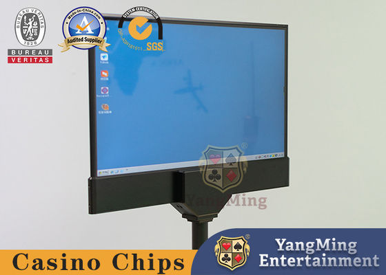 Display de pantalla LCD de color negro completo Accesorios de juego 27 pulgadas Monitor de sistema de Baccarat de doble cara