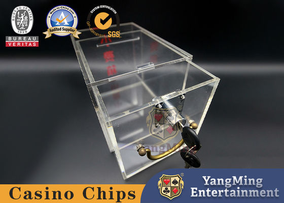 Diseño de caja de punta de acrílico Casino 8 Deck Distribuidor Fabricante Personalización de engrosamiento