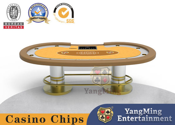 Nuevo Texas Hold'em Turneo de mesa de póquer personalizado VIP Club Mesa de juego dedicada