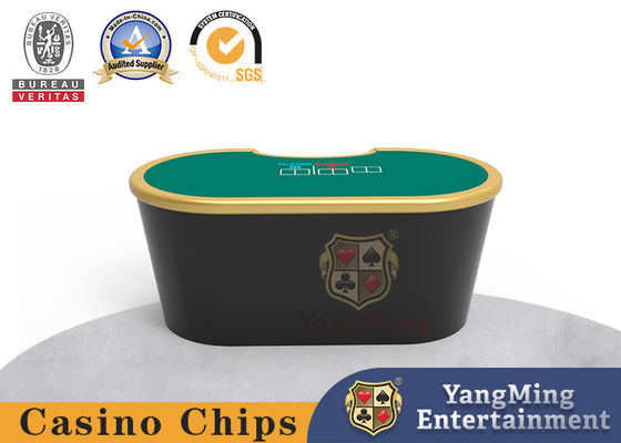 Bacará de juego Dragon Tiger Bull Vip Hall Mini de la tabla del casino oval de la red del club privado