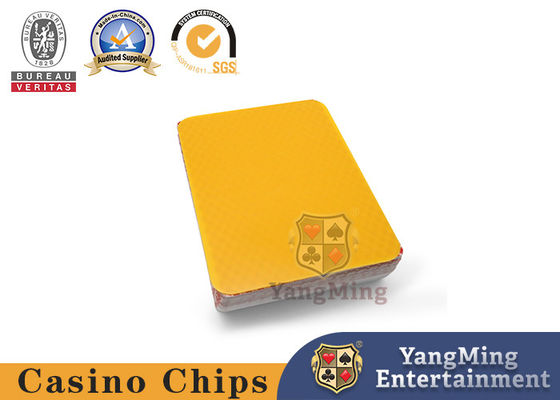 Nuevas cartas de corte de plástico Baccarat Casino Juego de mesa de póquer 4 colores de PVC Cortar cartas