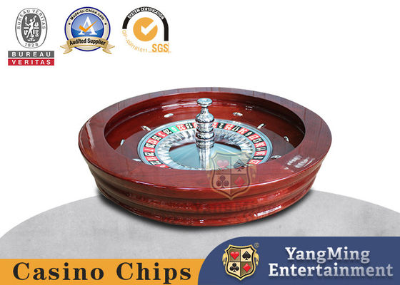 Plato giratorio de madera maciza doméstico de 80 cm Mesa de juego de póquer de casino Mesa de juego de póquer