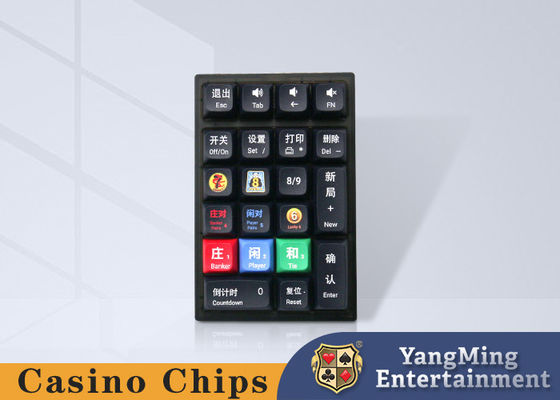 2.4G teclado Bluetooth inalámbrico de conexión caliente 5.0 Modo triple teclado mecánico digital mini personalizable de 21 teclas