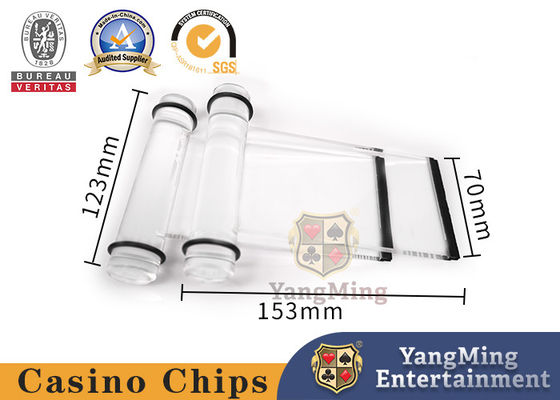 Fabricante Caja de dinero acrílica transparente personalizada, rueda de ruleta Li, juego de mesa de casino Black Jack