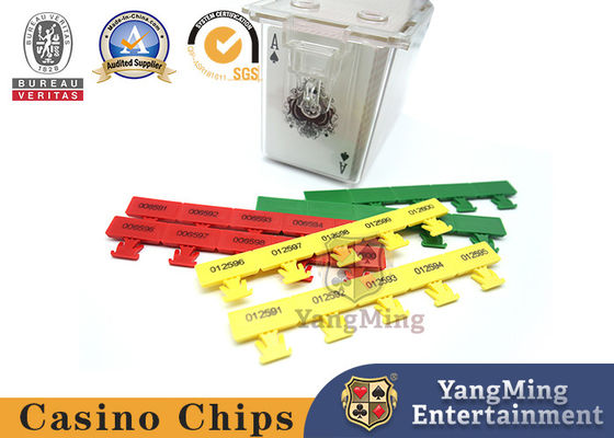 Caja de cartas bloqueo código bloqueo para casino poker juego de mesa Caja de cartas bloqueo