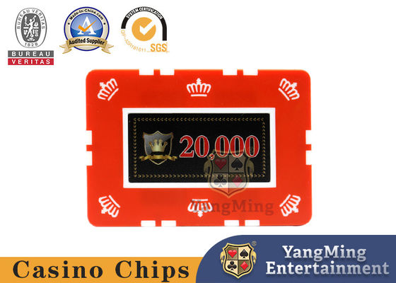 12g de Texas Hold'Em Chip de arcilla Casino juego de mesa de Baccarat Chip Set 760 piezas