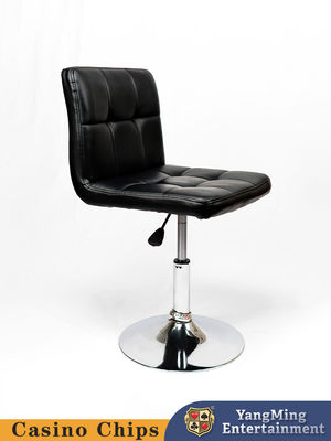 Oficina comercial silla de ascensor negro Texas Club Baccarat Mesa de juego de póquer silla de distribuidor de juegos